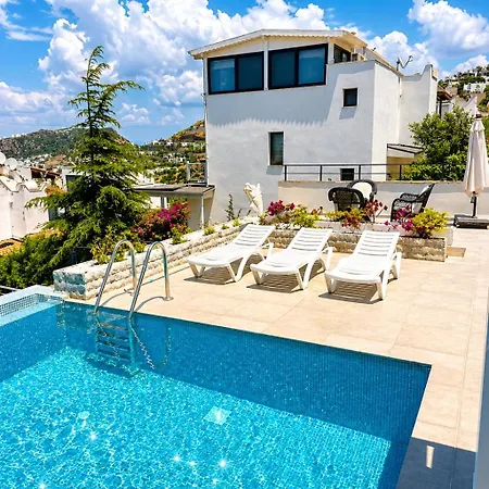 Stunning 3-bedroom Sea View With Private Pool, Garden & Bbq In Yalikavak, Villa